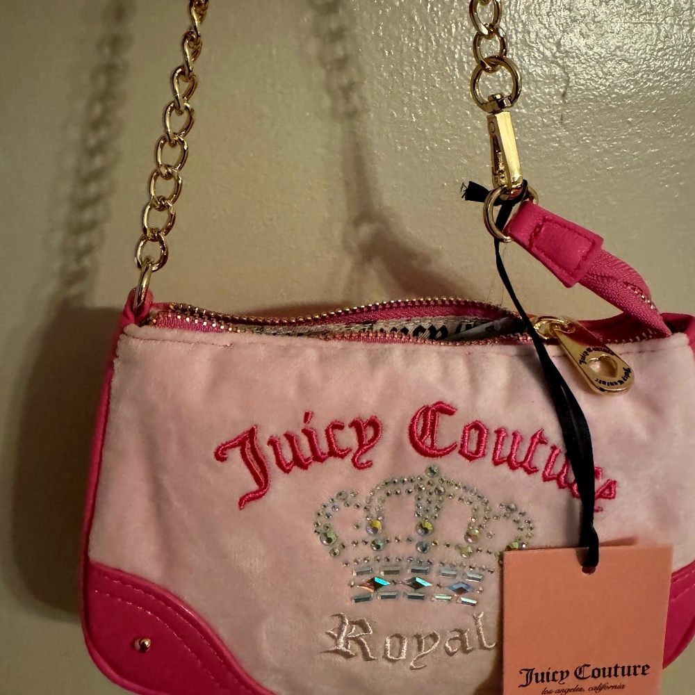 NEW Juicy Couture Juicy Kingdom Mini Wristlet